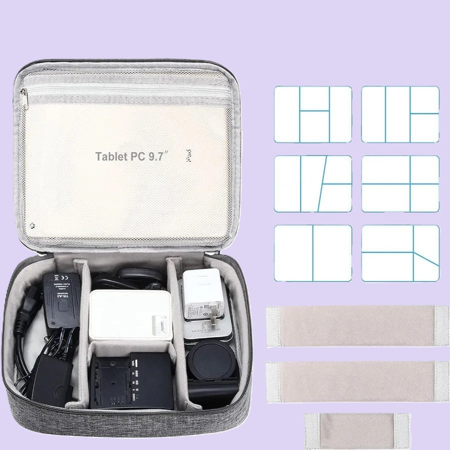 Sacoche de rangement à câbles